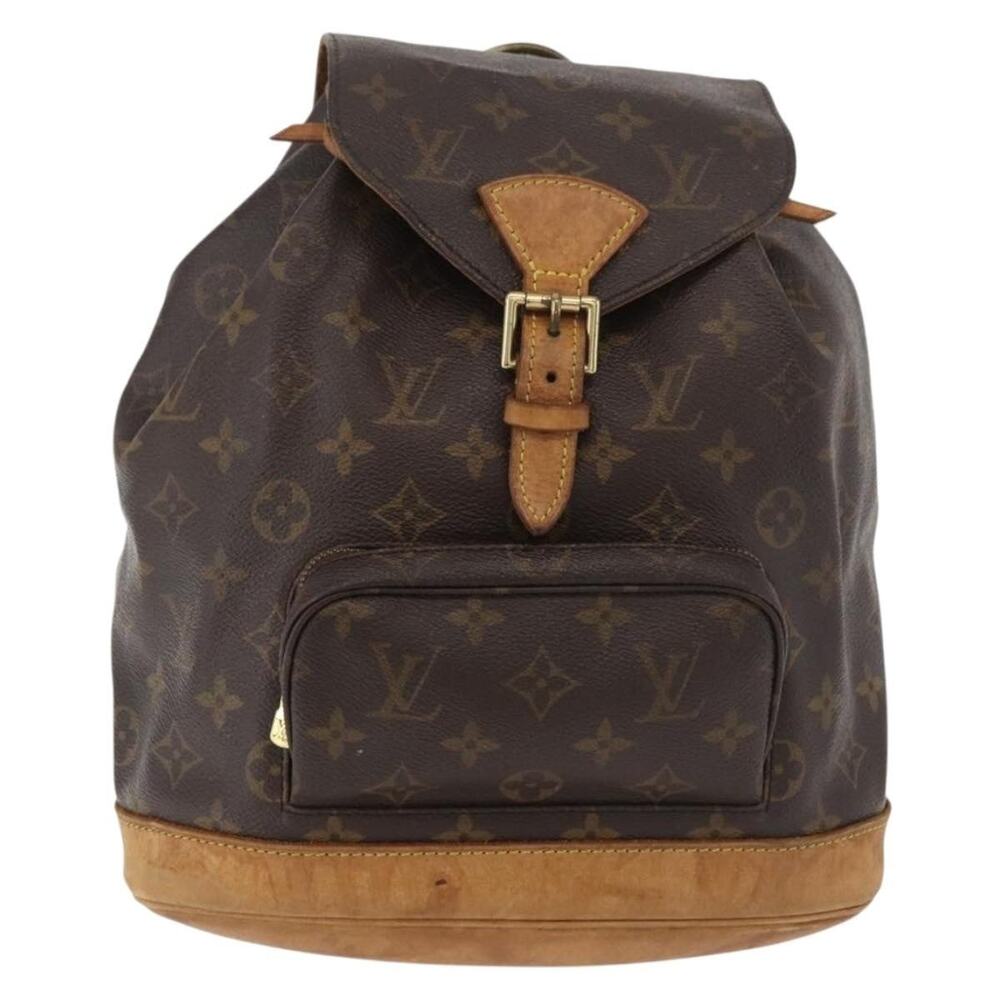 Louis Vuitton Monogram Montsouris MM Backpack Brown